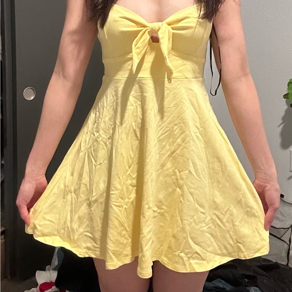 Forever 21 yellow dress